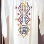 Vestido Playero Bordado