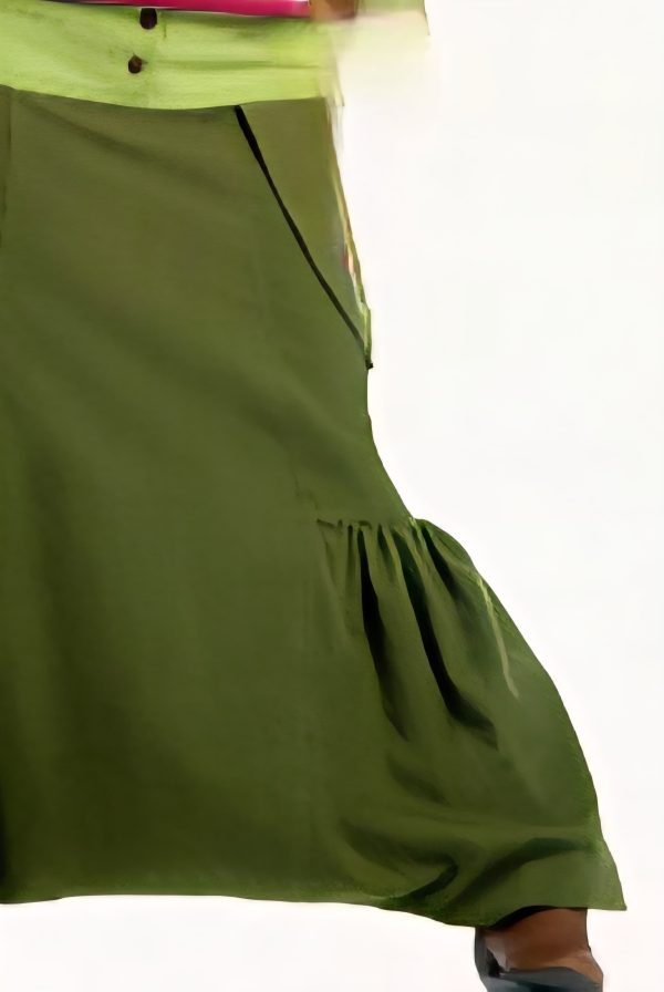 Sarouel. Pantalón harem de algodón
