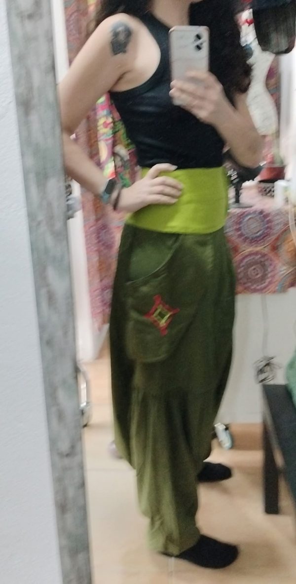 Sarouel. Pantalón harem de algodón - Imagen 2