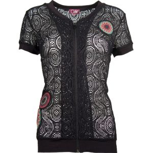 CHAQUETA EFECTO CROCHET